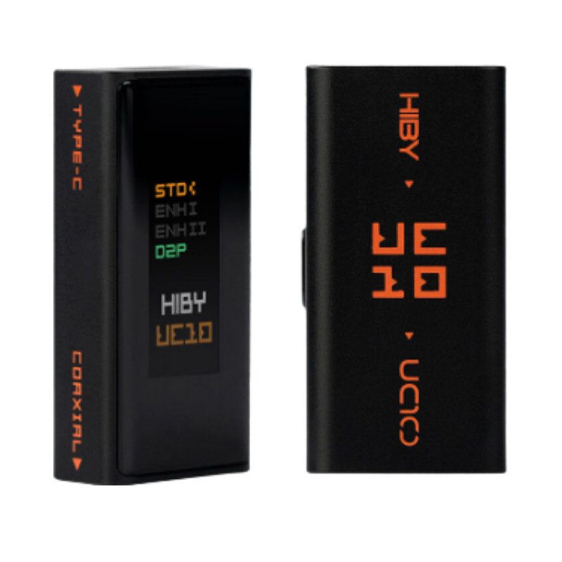 Bộ chuyển đổi đồng trục Hiby UC10 Type-C sang 3,5mm USB-C Tín hiệu HIFI sang chuyển đổi kỹ thuật số Phương tiện truyền phát Bàn xoay kỹ thuật số