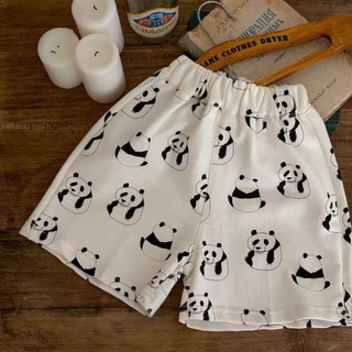 Bộ đồ ngắn tay bé trai và bé gái mẫu mới mùa hè Áo phông ngắn tay dễ thương cho trẻ em quần short in đầy giản dị cho bé bộ hai chiếc