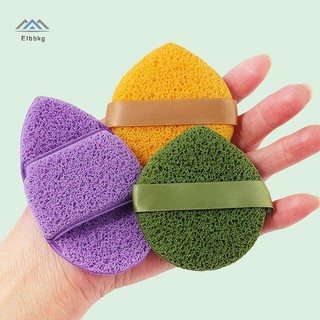 ELBBKG 3 Miếng Làm Sạch Da Mặt Puff Mềm Mại Thân Thiện Với Da Nhanh Tạo Bọt Làm Sạch Sâu Mặt Bọt Biển Chăm Sóc Da Mặt Dụng Cụ3P Mới