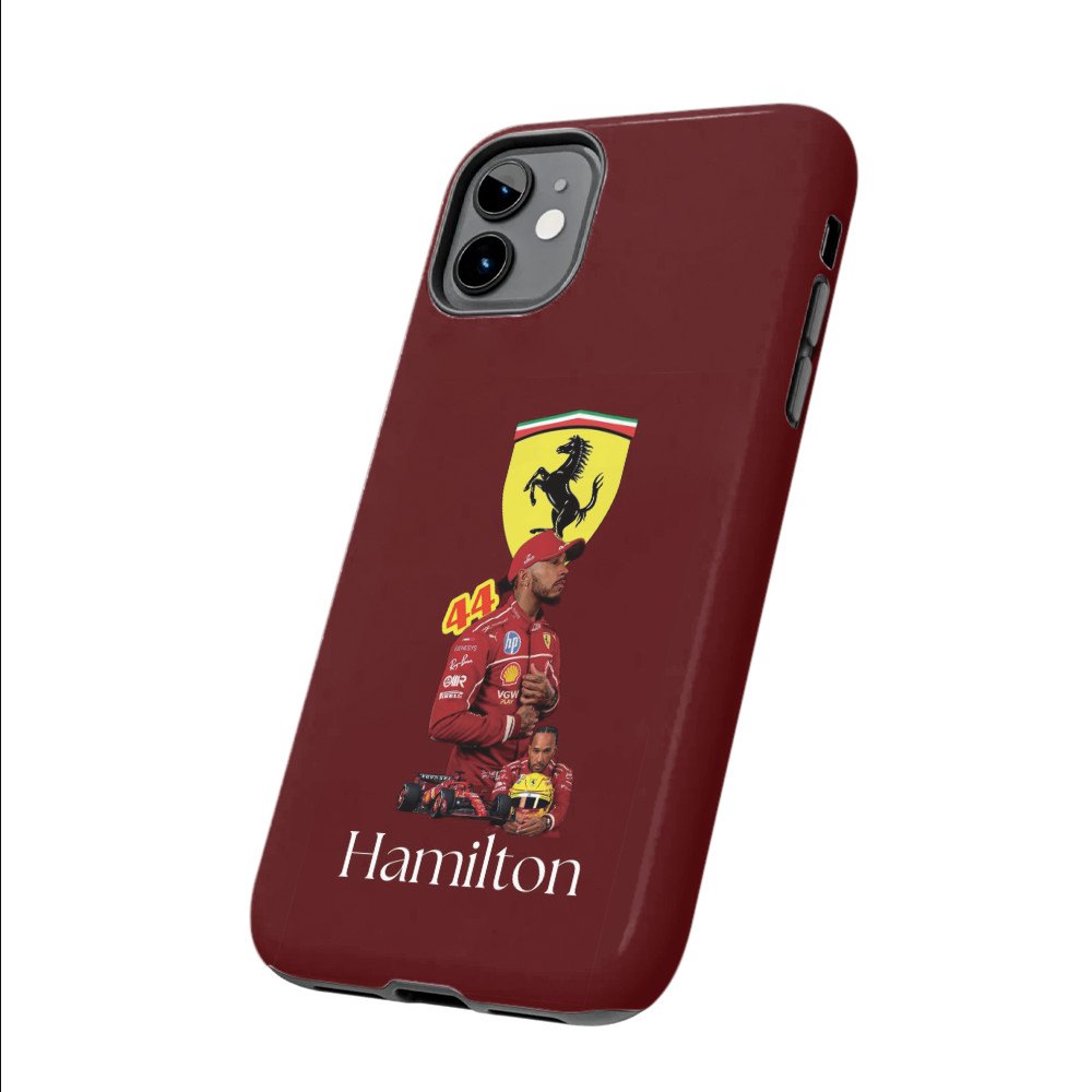 Ốp điện thoại F1,44 HAM cho iPhone17 16Pro 15ProMax 14Pro 13 12 13mini Samsung S24 S22 S25 2in1 ốp lưng cứng bóng