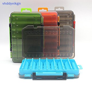 VHDD Câu Cá Hộp 14 Ngăn Phụ Kiện Câu Cá Mồi Móc Bảo Quản Hộp Đựng Dụng Cụ Câu Cá Hai Mặt Hộp Tổ Chức VN