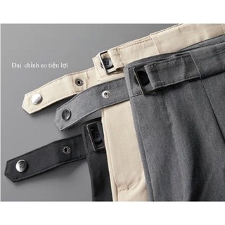 Quần Short Nam Cao Cấp, Quần Short Tây Nam Có Đai Chỉnh Eo Sidetab Vải Tuyết Mưa Không Bai Xù S06