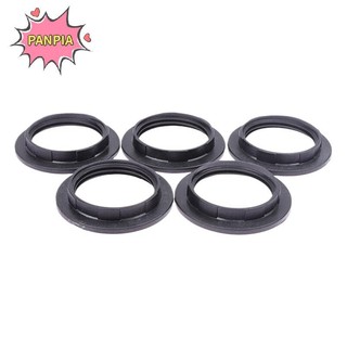 Pnpia 5 Chiếc E14 / E27 Chụp Đèn Cổ Nhẫn Ren Candelabra Đế Giữ Khóa Bóng Đèn Ổ Cắm Giảm Vòng Bóng Đèn Giá Đỡ Boutique