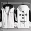 YB1 Jujutsu Kaisen Satoru Gojo Itadori Yuji hoạt hình dây kéo Áo khoác Hoodie áo khoác Unisex dài tay Top BY1