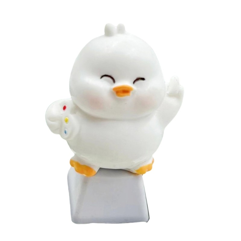 Btsg Playful Duck Keycap Oem Chiều cao dành cho người dùng bàn phím cơ ABS Keycap