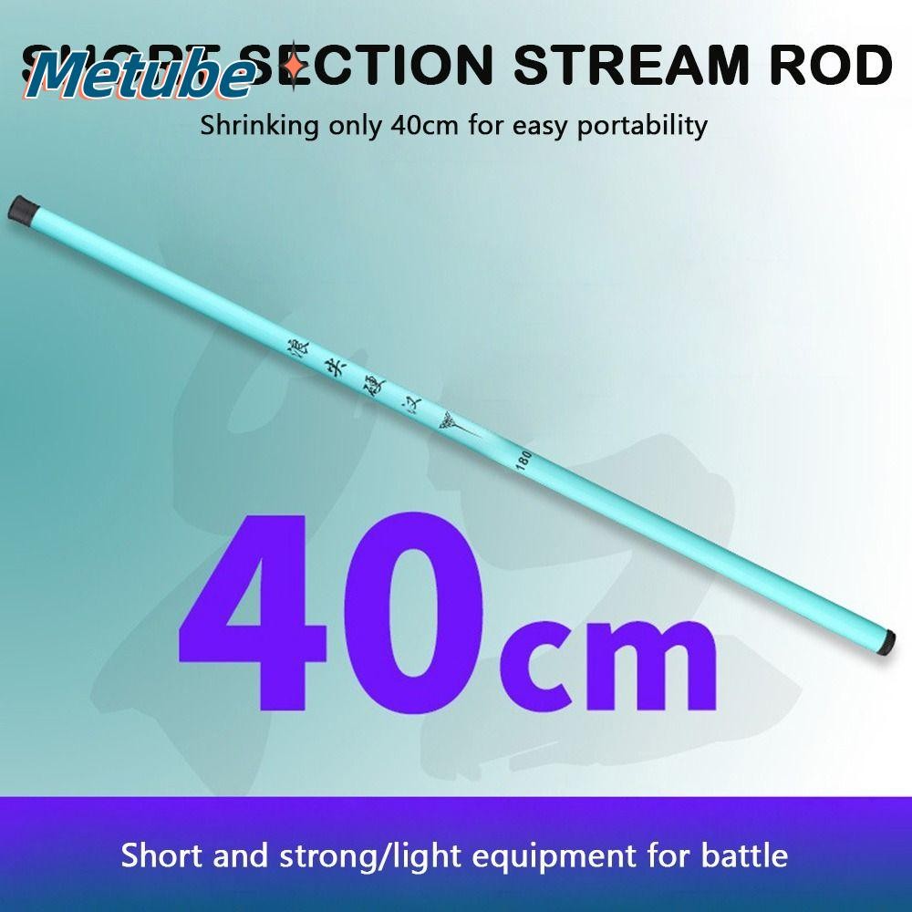 Bộ dụng cụ đầy đủ METUBE, cần câu quay kính thiên văn, combo sợi carbon cho trẻ em 1,5m–3,6m