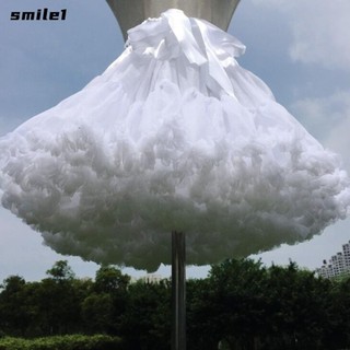 SMILE Vintage Petticoat Nữ Cosplay Gothic Không Xương Váy