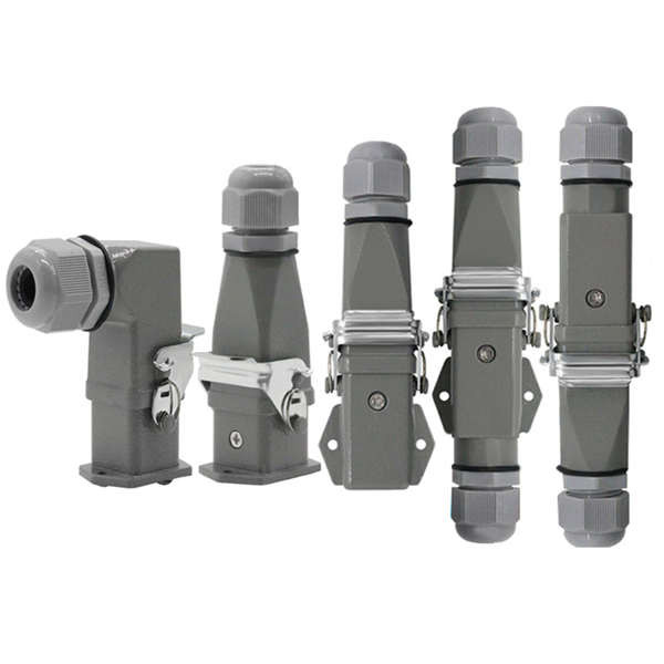 Huayi HA / HD / HQ Đầu nối tải nặng Ổ cắm hàng không 3 lõi 4 lõi 5 lõi 6 lõi 8 lõi Nam Nữ Cặp cắm-