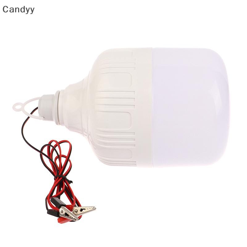 Ndy 50W 12V Di Động Kẹp Đèn Khẩn Cấp Đèn LED Có Thể Sạc Lại Đèn Lều Ngoài Trời Đèn BBQ Câu Cá Cắm Trại Lighg Bóng Đèn N