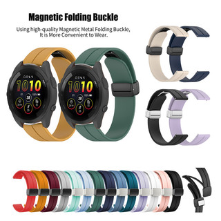 Dây đeo silicon khóa từ tính thời trang cho Garmin Venu 3 / 4 45mm / 170 70 165 245 255 265 570 970 / Vivoactive 6 5 Universal 20mm 22mm Band