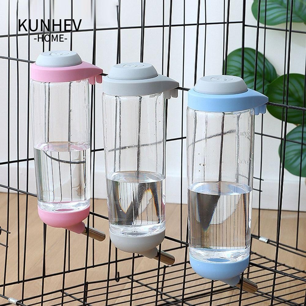 Kunhev 350 / 500ml Hamster Bình Nước Bền Sóc Thỏ Động Vật Nhỏ Cung Cấp Treo Waterer