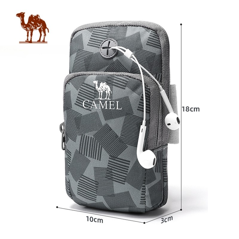 Ảnh CAMEL CROW Túi đeo tay thể thao chống nước ngoài trời Phòng tập thể dục ngoài trời Chạy cánh tay Ban nhạc Túi đựng điện thoại di động 1