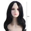 FUJIOU Tóc Giả Nhập Vai Màu Đen Dài, Tiệc Cosplay Full Head Trang Phục Halloween Tóc Giả, 70s 80 Retro Punk Anime Nam Tổng Hợp Tóc Giả Hộp Đêm Thanh