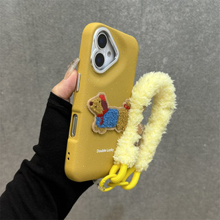 Sang Trọng Chấm Nơ Da Trống Túi Điện Thoại iPhone16 15 14 13promax Chống Sốc Bảo Vệ camera Chống Rơi Vỏ Cứng Mặt Sau