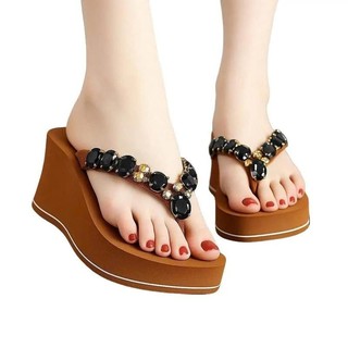 DÉP KẸP XỐP ĐẾ LƯỢN SÓNG QUAI DÙ KẾT ĐÁ 5F, 7F, 9F NNTT