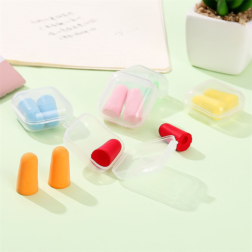 Nút tai xốp siêu mềm Nút tai ngủ thoải mái để ngủ ngáy buổi hòa nhạc du lịch