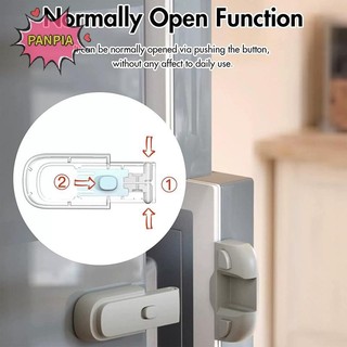 PNPIA 1 Cái Khóa Tủ Lạnh An Toàn, Khóa Cửa Tủ Lạnh Chống Trẻ Em, Bảo Vệ Tủ Lạnh Với Dải Niêm Phong Boutique