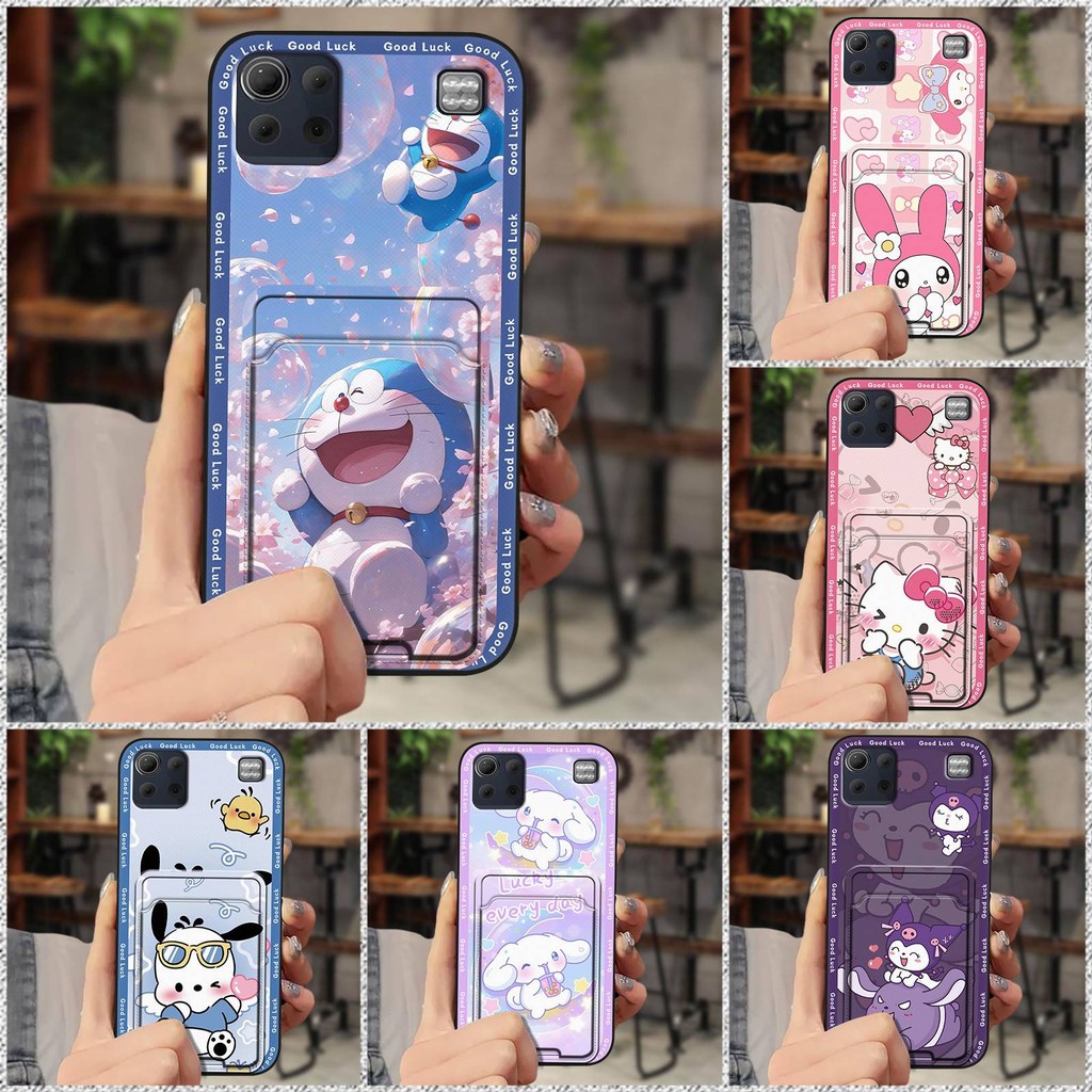 Ốp Điện Thoại Chống Thấm Nước Cho LG K92 5G / Q92 Chống Sốc Full Bọc Chống Va Đập Vỏ Chống Bụi TPU Silicon Chống Bụi Bẩn Khe Cắm Thẻ Túi Đựng Thẻ Ốp Lưng Dễ Thương Vỏ Mềm Bền