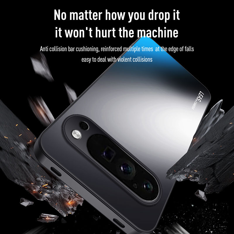 Dành Cho Google Pixel 9 Pro XL 9a 8 8a 7 7a 6 6a Vỏ Giáp Chống Sốc Mờ Cứng Ốp Lưng Bảo Vệ Camera