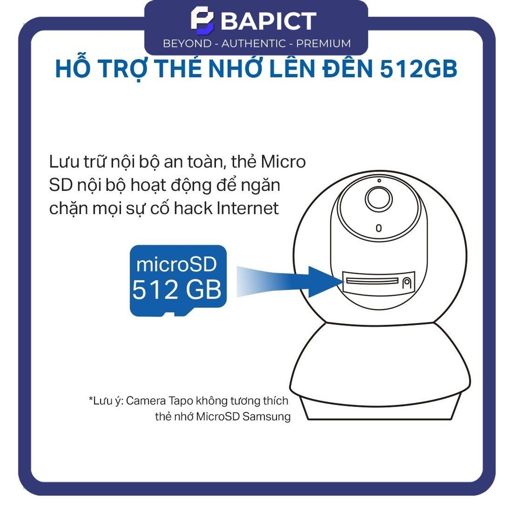 [HOẢ TỐC HCM] Camera Wifi TP-Link Tapo C200 / C211 / C220 / C202 / C212 Full HD 2MP/3MP/2K QHD - BH 24T