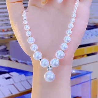 🔥 có hàng sẵn 🔥 Quà Tặng ngày của mẹ Phụ Kiện Trang Sức Nữ thời trang vòng cổ ngọc trai ins 2025 phong cách mới ♜Niche Thiết Kế Đơn Giản Tiến Bộ Ngọc Trai Zircon Vòng Cổ Internet Người Nổi Tiếng Thời Trang Phổ Biến Xương Đòn Dây Chuyền Thanh Lịch Phù Hợ
