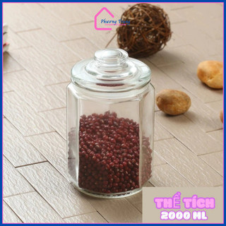 Lọ đựng gia vị 260ml - 3000ml Thuỷ Tinh đựng gia vị, thực phẩm (Nhiều Cỡ) - Phương Trang VN