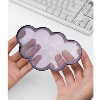 Bàn phím NOOKSTORY Phần còn lại cổ tay, Hỗ trợ cổ tay silicon hình đám mây Gradient, Giảm đau di động Tấm lót cổ tay tiện dụng trong suốt