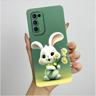 Dành Cho OPPO Reno 5 Pro 4G 5G Reno5 Reno5Pro 5Pro Ốp Điện Thoại Thẩm Mỹ Hoa Bướm Xinh Đẹp Vỏ Chống Sốc Cao Su Mềm Mỏng Ốp Lưng TPU