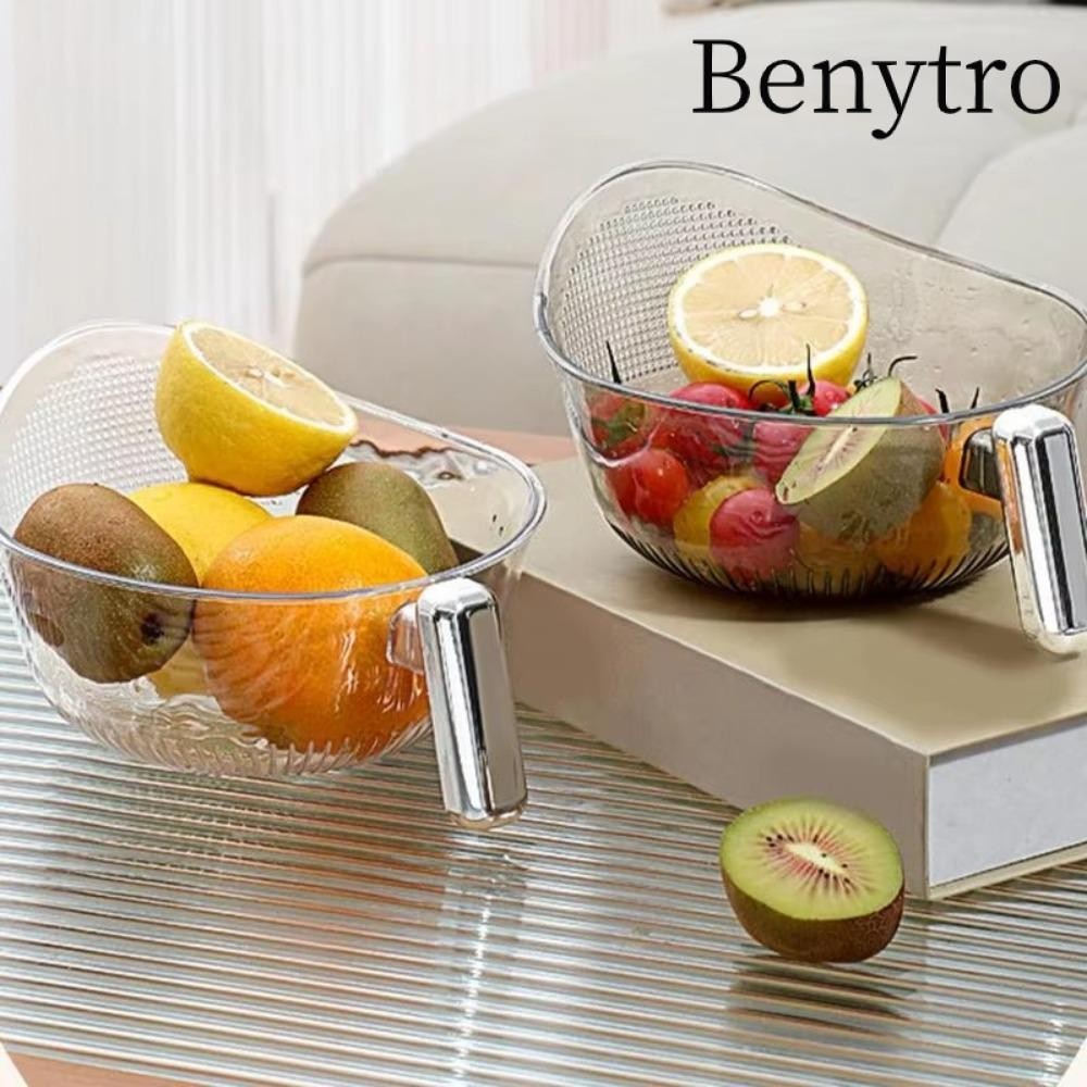 Bát lọc rửa rau củ BENYTRO, Bên cạnh bồn rửa Giỏ thoát nước đa chức ...
