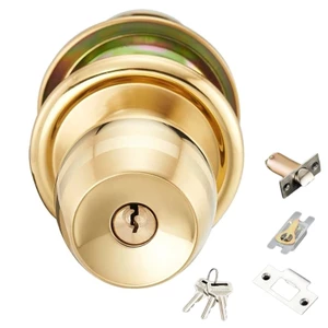 OXXGGKAO Keyed Entry Núm Cửa Có Thể Điều Chỉnh Chốt Khóa Cửa Tròn Cho Văn Phòng Hộ Gia Đình