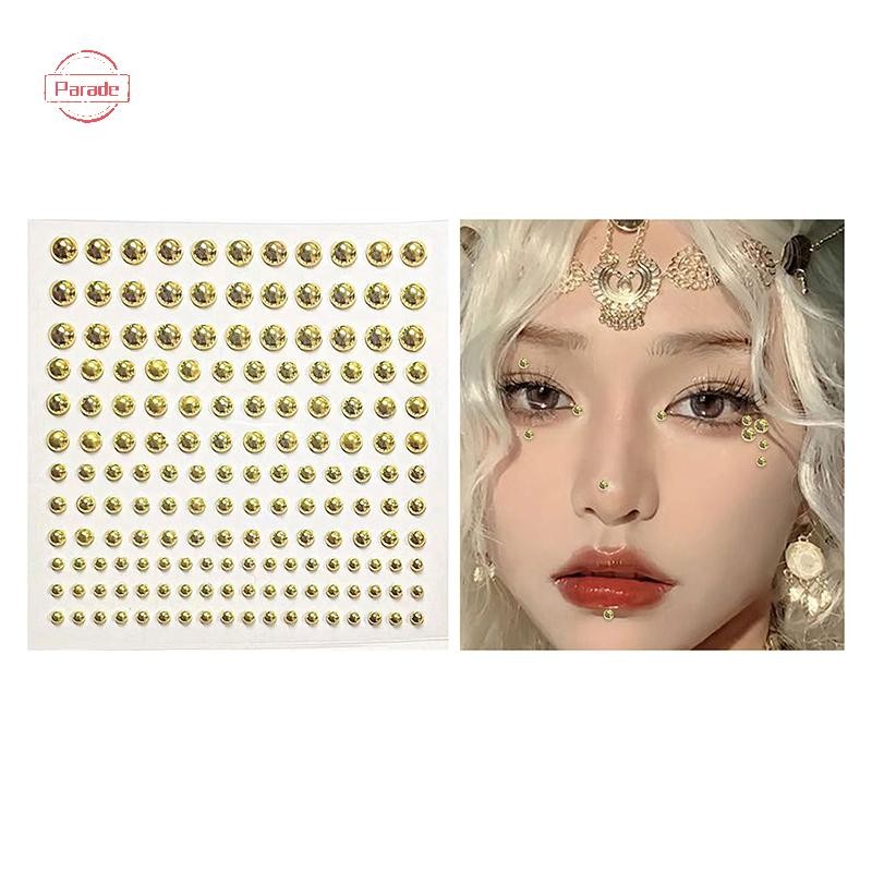 Diễu Hành Miếng Dán Mũi Giả Stud Tự Dính Kim Cương Giả Không Mắt Tai Mặt Trang Sức Cơ Thể Cho Nữ Miếng Dán Pha Lê VN
