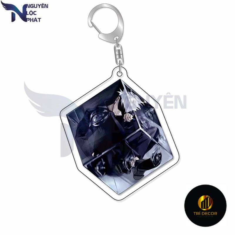 Anime Jujutsu Kaisen Gojo Satoru Phụ Kiện Ba Lô Cosplay Mặt Dây Chuyền Móc Khóa Trang Trí Bộ Sưu Tập Mô Hình nlp