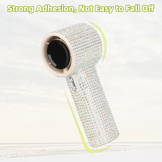 Nhãn dán quạt tốc độ cao Goojodoq Quạt di động Nhãn dán kim cương DIY