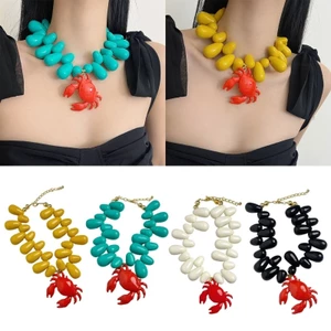 Treeling Nghệ Thuật Cua Mặt Dây Chuyền Vòng Cổ Phụ Kiện Cổ Để Mặc Hàng Ngày Và Sự Kiện Đặc Biệt