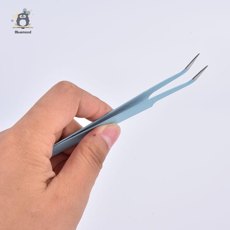 [Bluemood] Nhíp bằng thép không gỉ Dụng cụ băng tiện ích Nhíp di động mới