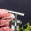 Hamburger Patty Machine Thép không gỉ Hamburger Patty Press Mold Thép không gỉ Patty Press Mold [BK]
