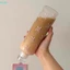Nơ Chai Nước Nhựa 500ML Với Cân Thời Gian Cốc Nước Trong Suốt Thể Thao Ngoài Trời Trường Học Bình Nước Uống [BK]