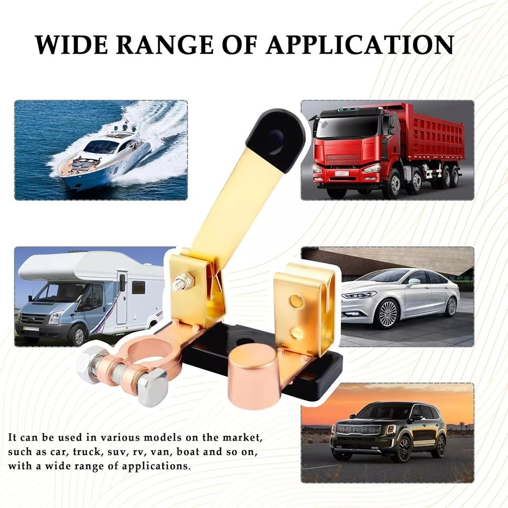 【Anna】Công Tắc Ngắt Kết Nối Pin 12V 24V Cho Xe Hơi