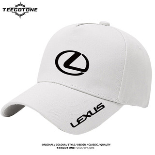 Logo Lexus nắp mỏ vịt nam nữ cotton thấm mồ hôi che nắng Có thể điều chỉnh Đường phố mũ bóng chày thể thao ngoài trời và giải trí 0521