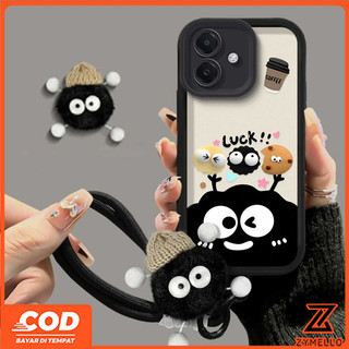 Ốp Lưng Cho OPPO A6 PRO A5i A5X A5 5G A3X A3 PRO A5 PRO A60 A79 A38 A18 A17 A57 2022 4G A78 A58 A7 A5S A12 A95 Bánh Quy Bánh Quy Dây Buộc Ốp Điện Thoại TPU Chống Sốc