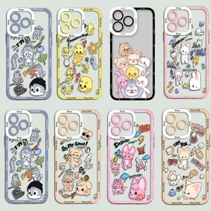 Vỏ điện thoại hoạt hình dễ thương Stray Kids cho Infinix GT 20 Pro Note 40 Pro Hot 50 40 Pro 30i 30 Smart 8 Pro 9 TECNO Spark 30C GO 2025 Vỏ bảo vệ Camera
