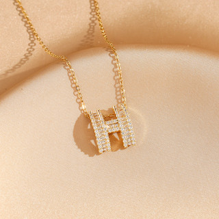 đây chuyển nhượng bạc nữ S925 chính kim Viện moissanite cao cấp trong cách điện bông tai cao cấp chữ H S62