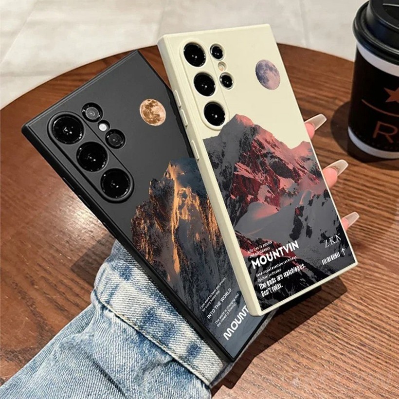 Ốp Điện Thoại Núi Tuyết Đẹp Cho Redmi Note 13 12 12T 11 11T Pro Speed 12 Turbo Vỏ Silicon Mềm