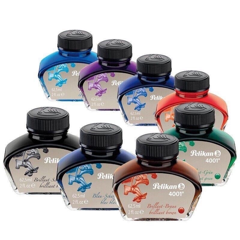 [ Chính Hãng] Mực bơm bút máy, bút mực thương hiệu Đức PELIKAN 62,5ml. - Văn phòng phẩm Bi Bi