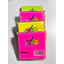 Giấy ghi chú, giấy nhớ, giấy Note vuông cỡ 3x3 inches Stickii trộn 5 màu x 20 tờ: 1 xấp có 100 tờ.