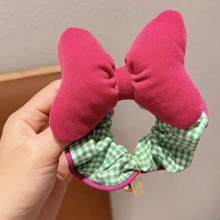✨Phong cách ngọt ngào Phong cách công chúa đang chạy trốn ~ Vòng tóc trẻ em Plum Jam Bowknot Phiên bản Hàn Quốc Thiết kế màu sắc tương phản cho trẻ em Phụ kiện tóc ngọt ngào Băng đô 25.4.28