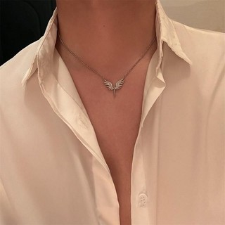 Dây chuyền nam cá tính đính đá, phụ kiện nam