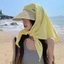 Mũ chống nắng YRBWD, Mũ trùm đầu chống tia cực tím Loli ngọt ngào, Mũ trùm đầu có thể gập lại nhanh khô cổ điển dành cho nữ Xuân Hè