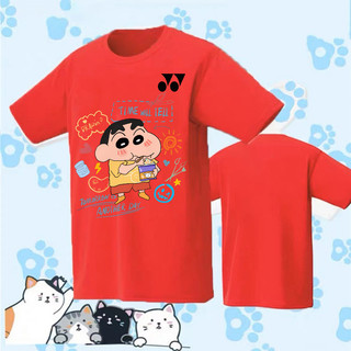 Áo thun khô nhanh ngoài trời mùa hè nam nữ cầu lông thể thao ngắn tay khô nhanh quần áo màu trơn đế băng lụa thoáng khí