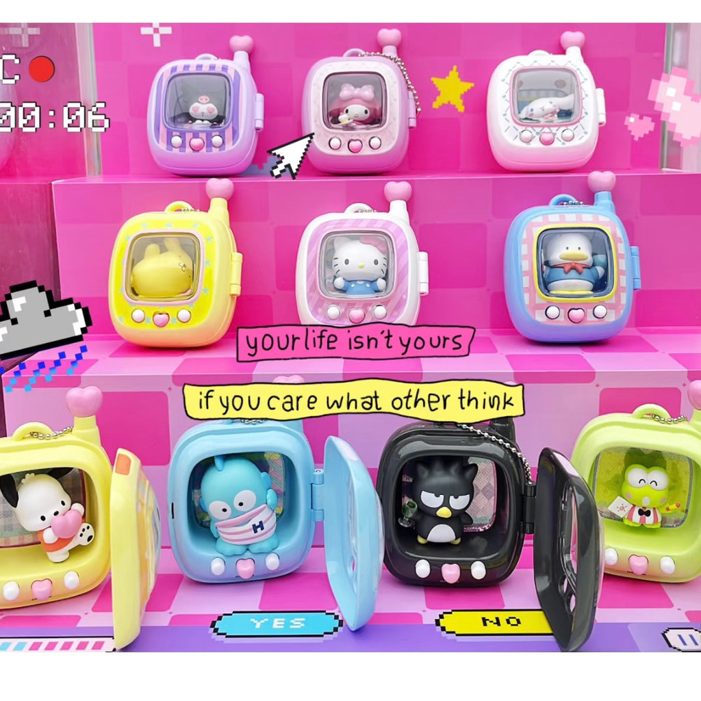 Hộp quà tặng đồ chơi thời thượng MINISO Sanrio Pocket Elf Series mới ...